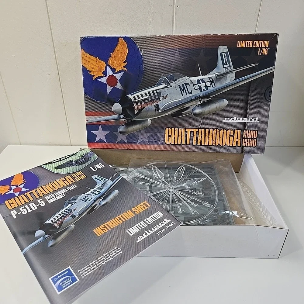 Eduard 1/48 P-51D-5 MUSTANG Chattanooga Choo Choo Limited Edition New Open